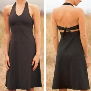 Patagonia Womens Morning Glory Halter Dress Black XS 20520